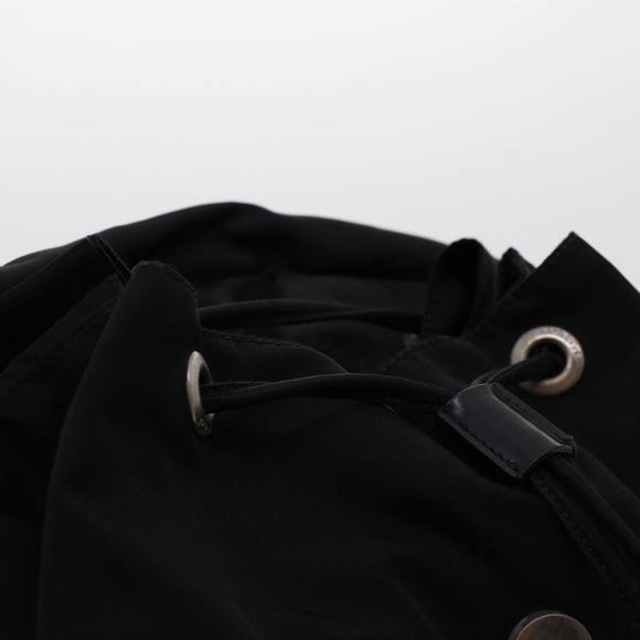 PRADA Backpack Nylon Leather Black Auth ep921 - Picture 9 of 16